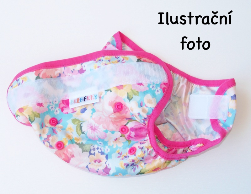 Svrchní PUL kalhotky Mini Breberky na sz (PUL KLASIK, křídélka, gumička) - Výlet balónem