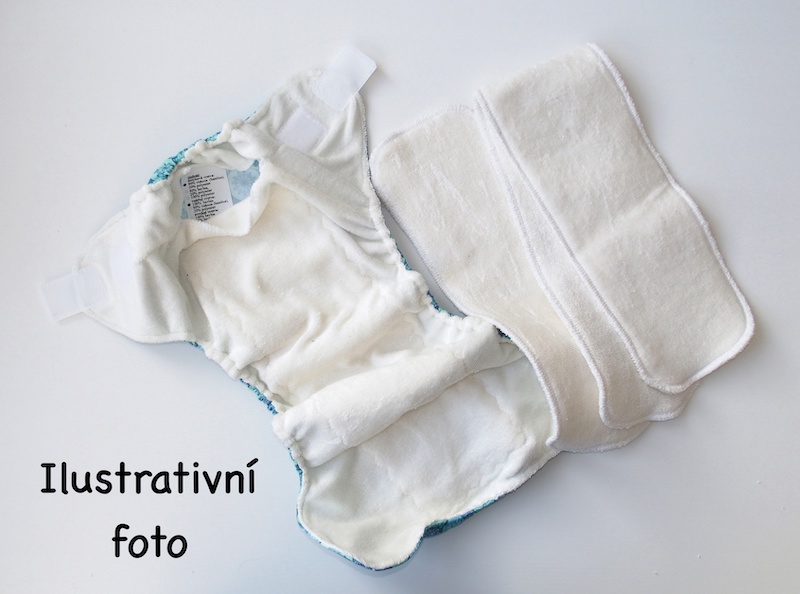 Kapsová plena Fox-plenky na suchý zip (bambus, PUL klasik) - Květy