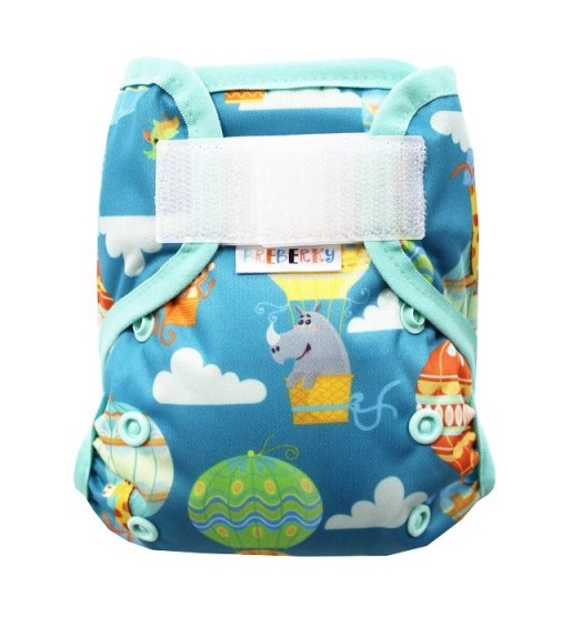 Svrchní PUL kalhotky Mini Breberky na sz 2019 (PUL KLASIK, bez křidélek, gumička) - Výlet balónem