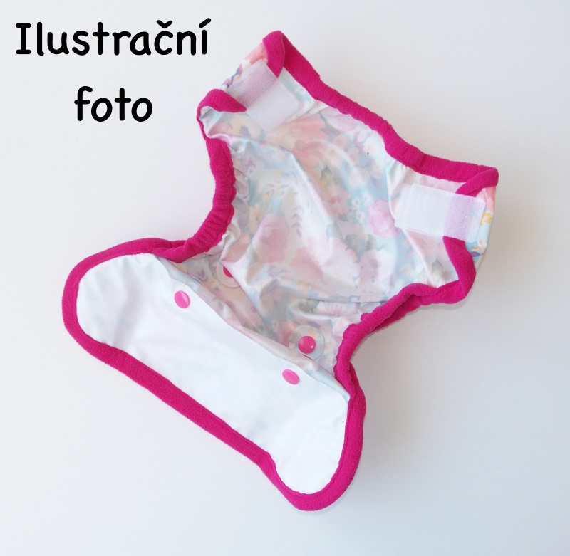 Svrchní kalhotky Breberky na SZ 2019 (PUL Klasik, flees, křidélka) - Tyrkysoví jeleni