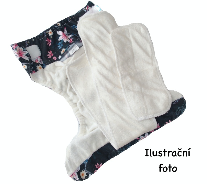 AIO Katyv Baby na suchý zip (prodyšný PUL, kapsa) - Spící zvířátka