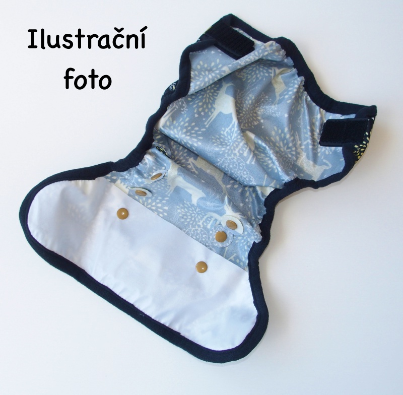 Svrchní kalhotky XL Breberky na SZ (flees, bez křidélek) - Trpaslíkov