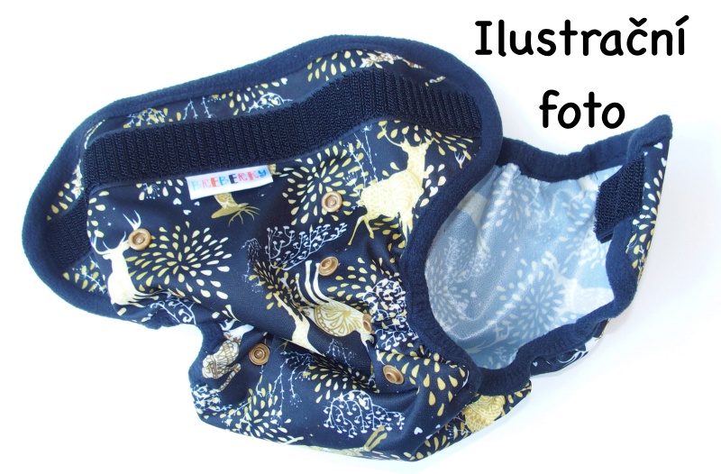 Svrchní kalhotky XL Breberky na SZ (flees, bez křidélek) - Trpaslíkov