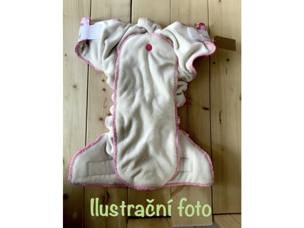 Kalhotková plena AKSAMITKA Little Lil na SZ - Květy folklor