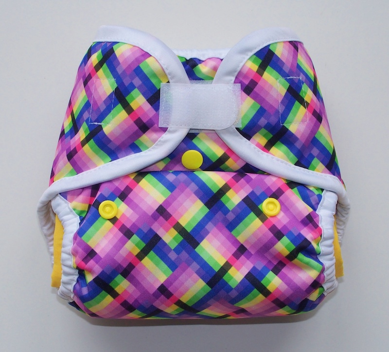 Svrchní PUL kalhotky Bambi Roxy na suchý zip - Colour Square