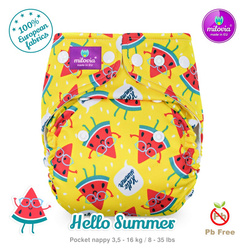 Kapsová plena Milovia coolmax Hello Summer