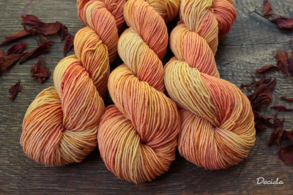 "Meruňky" MERINO bez sw 4mm