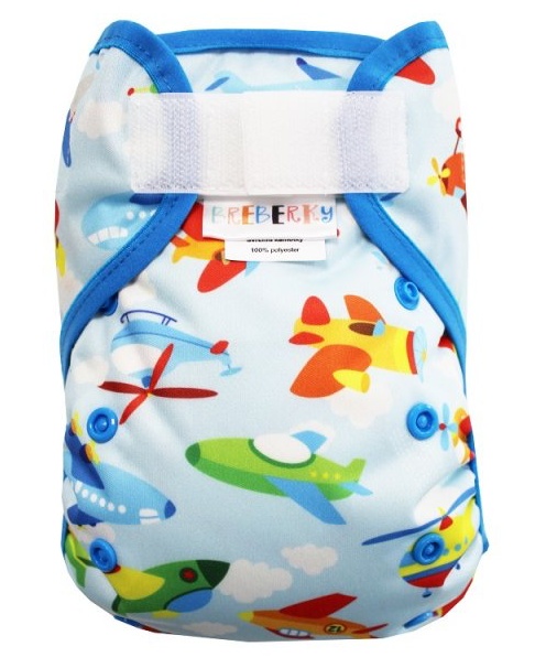 Svrchní kalhotky Breberky na SZ 2019 (PUL Klasik, gumička, křidélka) - Letadla