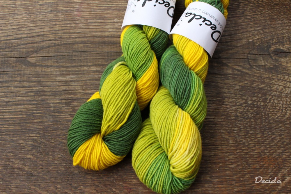 "Pampelišky" - nové MERINO bez sw 4mm
