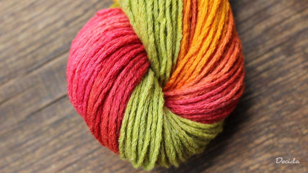 "Jablíčko" MERINO bez sw 4mm