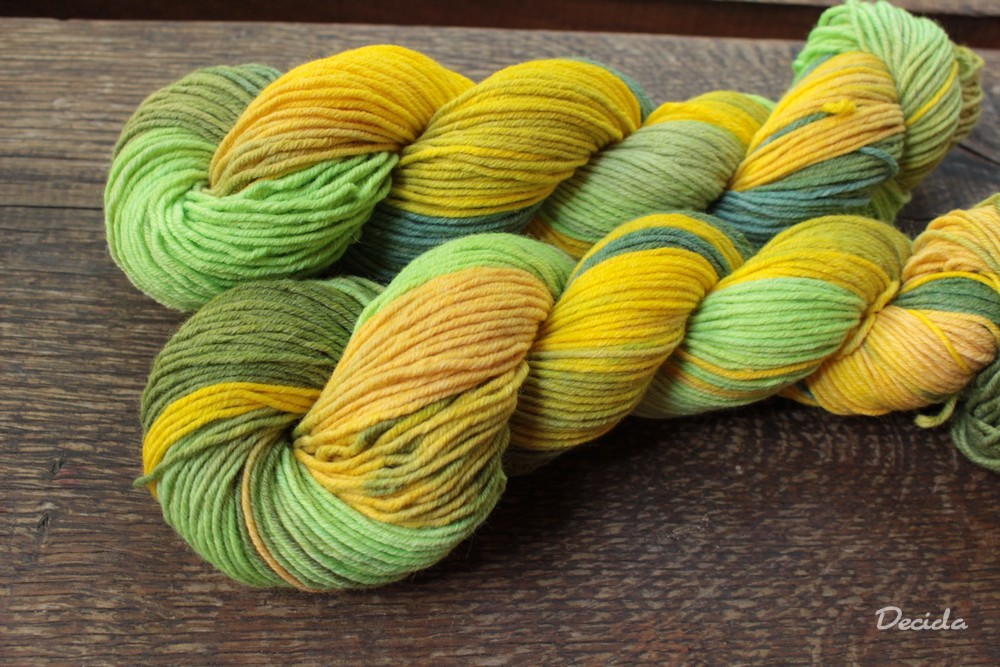 "Louka plná pampelišek" MERINO bez sw 4mm