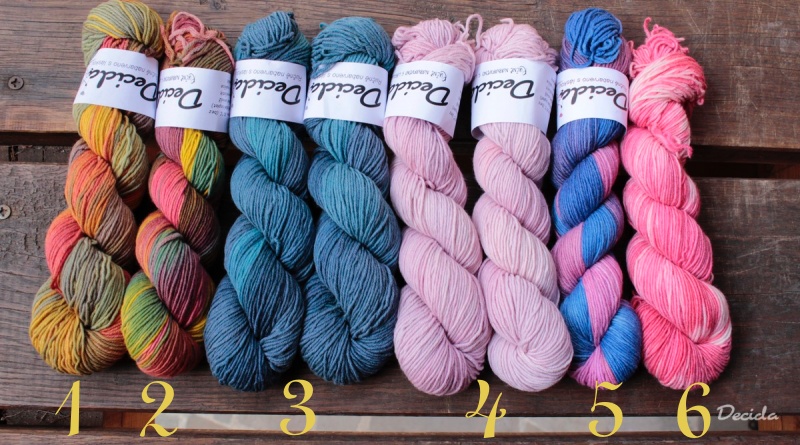 "Číslo 5" - nové MERINO bez sw 4mm
