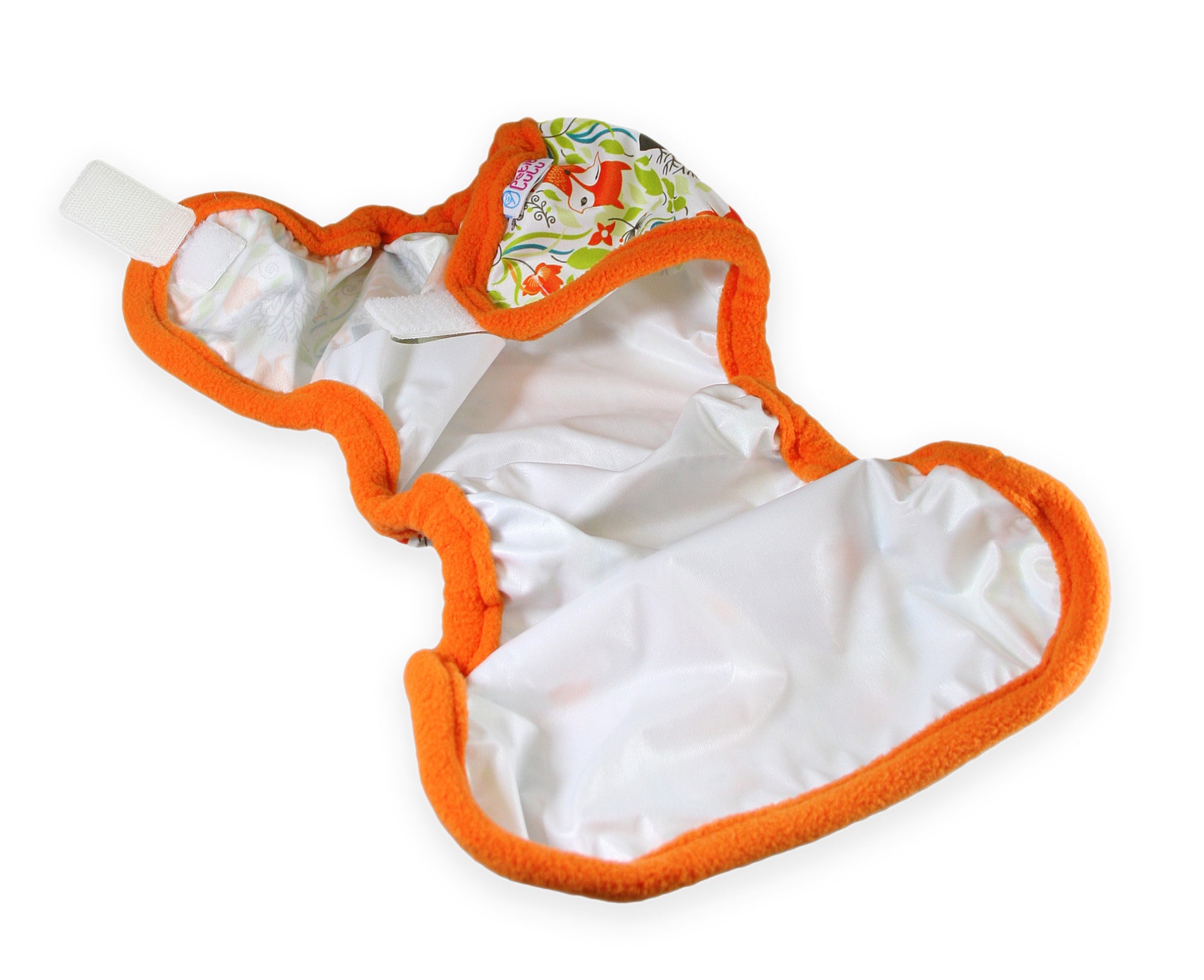 Svrchní PUL kalhotky Petit Lulu XL na suchý zip - Hroši v triku