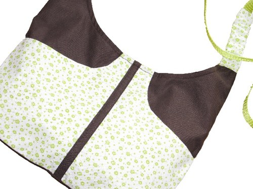 Kabelka Green flowers bag