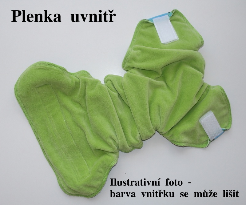 Kalhotová plena Majab na suchý zip - Sovičky