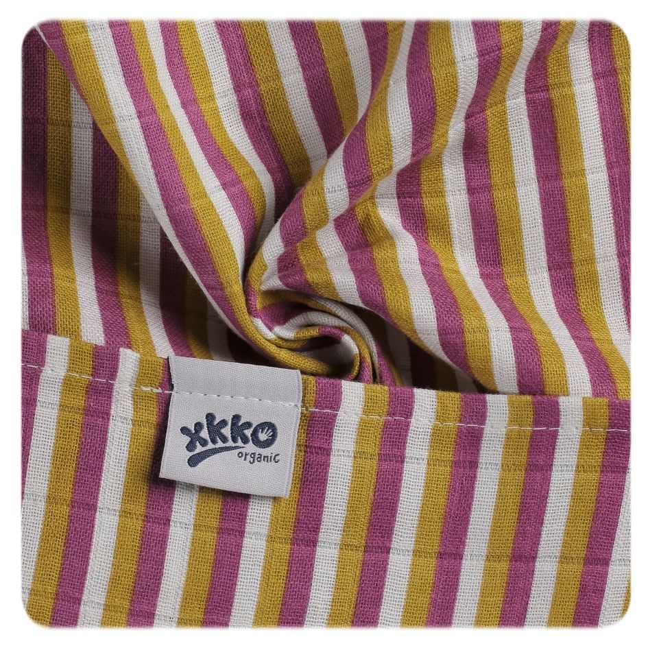 Dětské pleny z biobavlny KIKKO Organic 70x70 Staré časy - Jinan