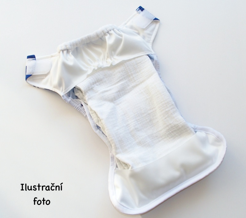 Svrchní PUL kalhotky Bambi Roxy na suchý zip (nová generace) - Whale