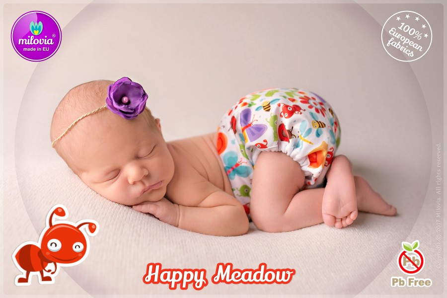 Kapsová plena Milovia coolmax Happy Meadow