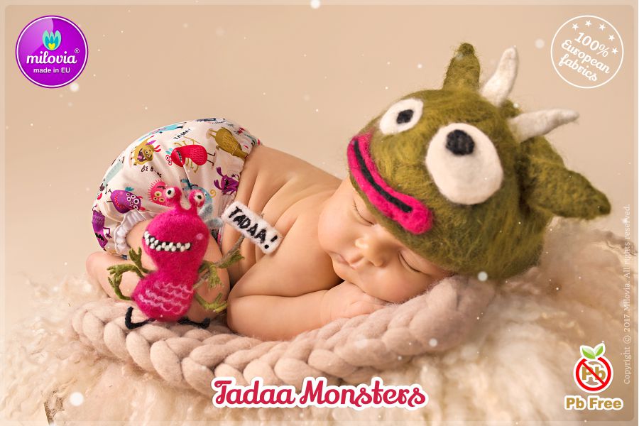 Kapsová plena Milovia coolmax Tadaa Monsters