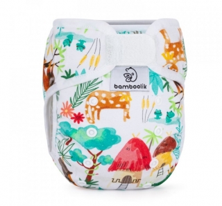 Stay dry kalhotková plenka Bamboolik na SZ - Safari