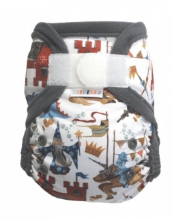 Svrchní PUL kalhotky Mini Breberky na SZ (flees,křidélka) - Bajaja